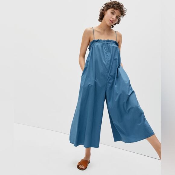 Everlane Pants - Everlane The Flowy Jumpsuit blue large